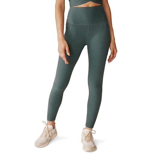 Beyond Yoga Women's Spacedye Out of Pocket High-Waisted Midi Legging