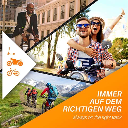 Support de vélo Motorola Moto E5 Plus moex rotatif étanche noir - 5