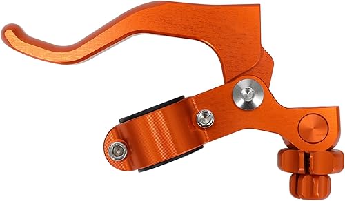 Vista 26 de JFG RACING Palanca de embrague de acrobacias cortas CNC de 0.866 in, 7/8 pulgadas, palanca de embrague universal para motocicleta para CFR250R Rojo