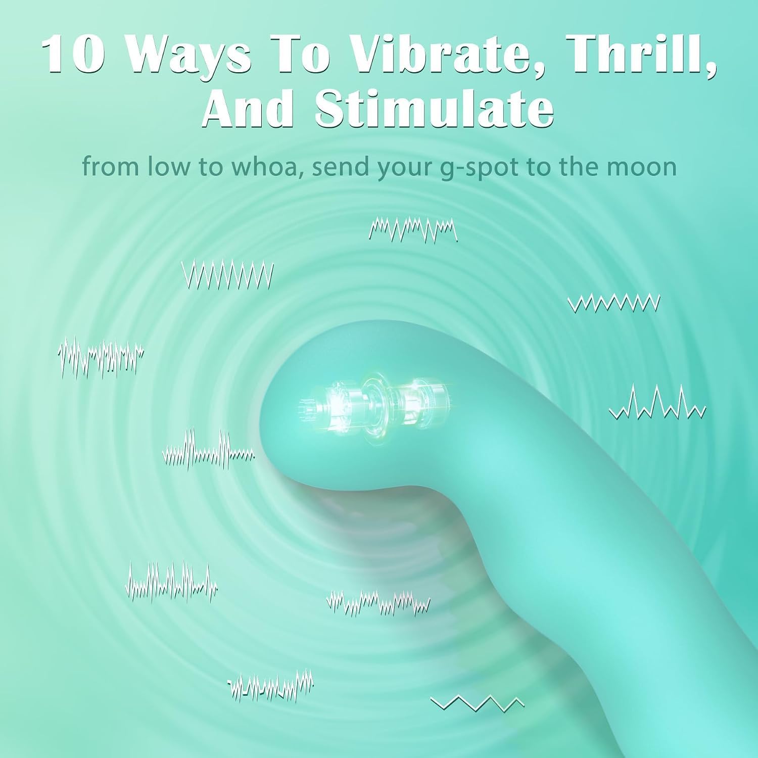 G Spot Vibrator Clitoral Dildo Wand Massager Sex Toys for Women Couples