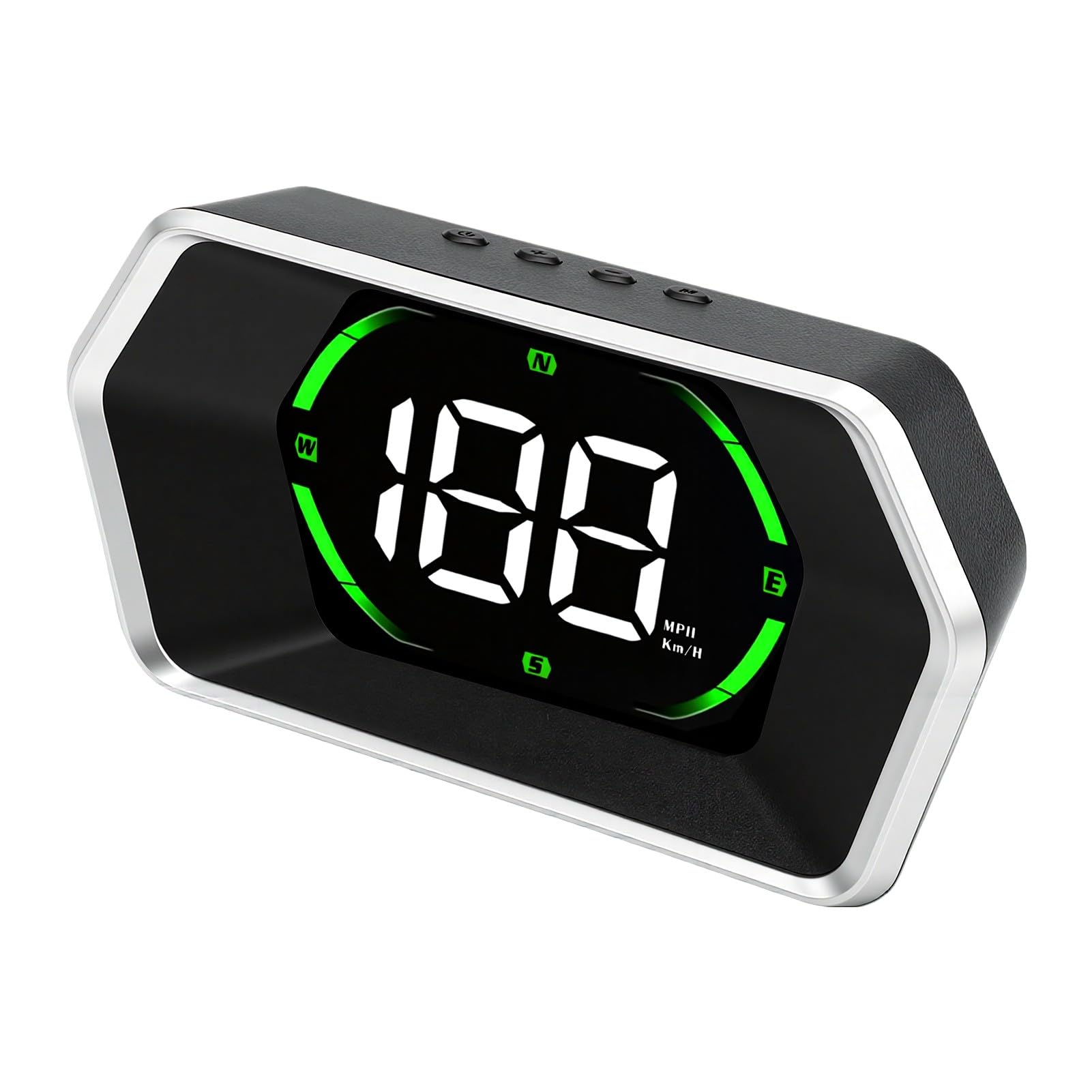 Naroote GPS Compteur de Vitesse HUD avec Écran à Contraste Élevé
