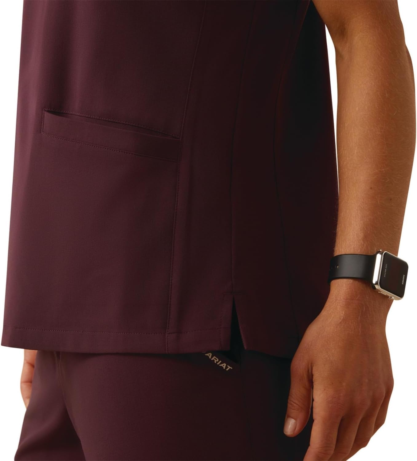 Ariat Womens Eliza Two Pocket Fashion Scrub Top - Image 5