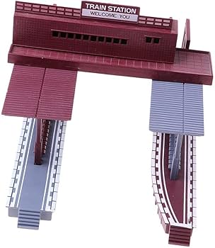 HOゲージ　ローカル駅と駅前ジオラマセット Amazon.co.jp: 1:87スケール駅シミュレーションレイアウトHO