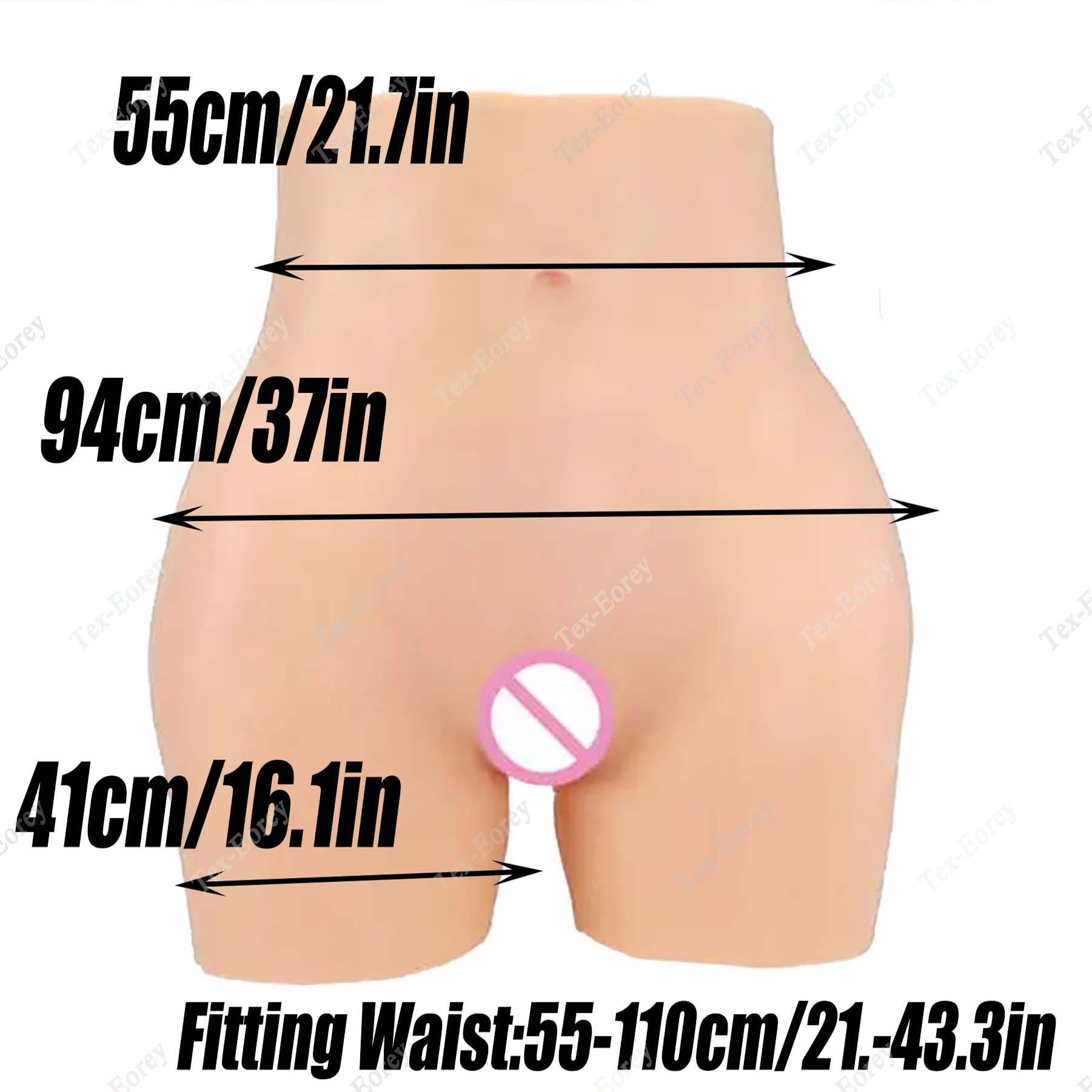 Silikonowe Realistyczne Majtki Z Pośladkami Spodnie Fake Ass Big Hip Enhancer Ukrywanie Bokserek Gaff Do Cosplayu Crossdressera