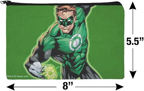 Miniatura 4 de Estuche de bolsillo con cremallera y diseño de linterna verde