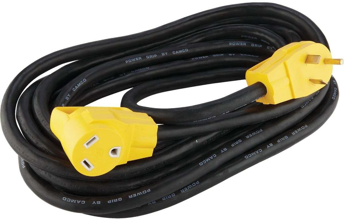 Camco 55191 - RV Trailer Camper Ez Grip Cord 25' 30A Camco RV 55191