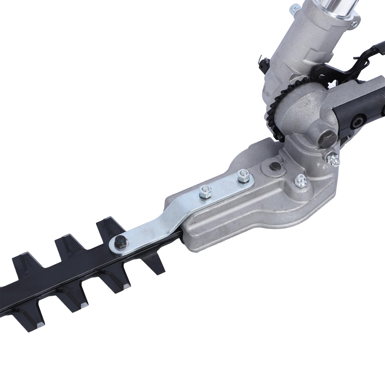 Accesorio para cortasetos, cabezal de sierra de poste para cortacésped (28 x 9 mm)