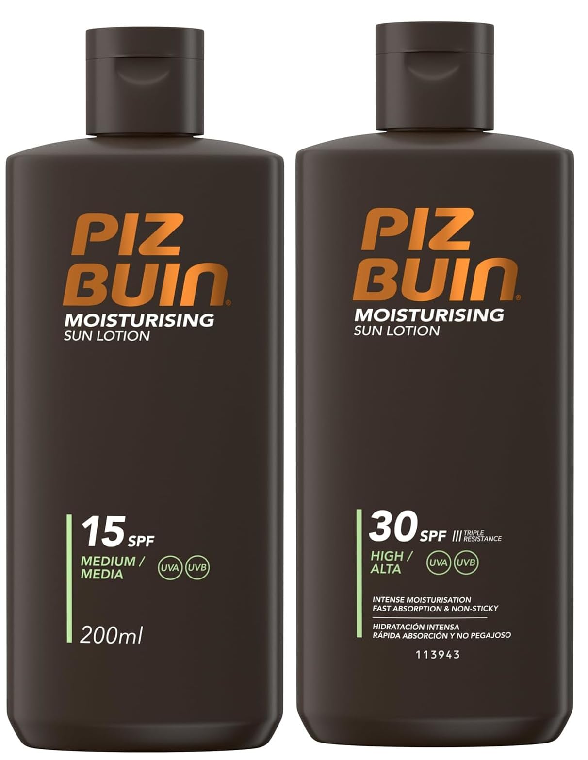 Piz Buin Moisturising Sun Lotion SPF 30 (200ml), Water-Resistant Piz Buin 30 Sunscreen with Advanced UVA/UVB Protection, Skincare with Glycerin and Feverfew PFE Plant Extract — view 12