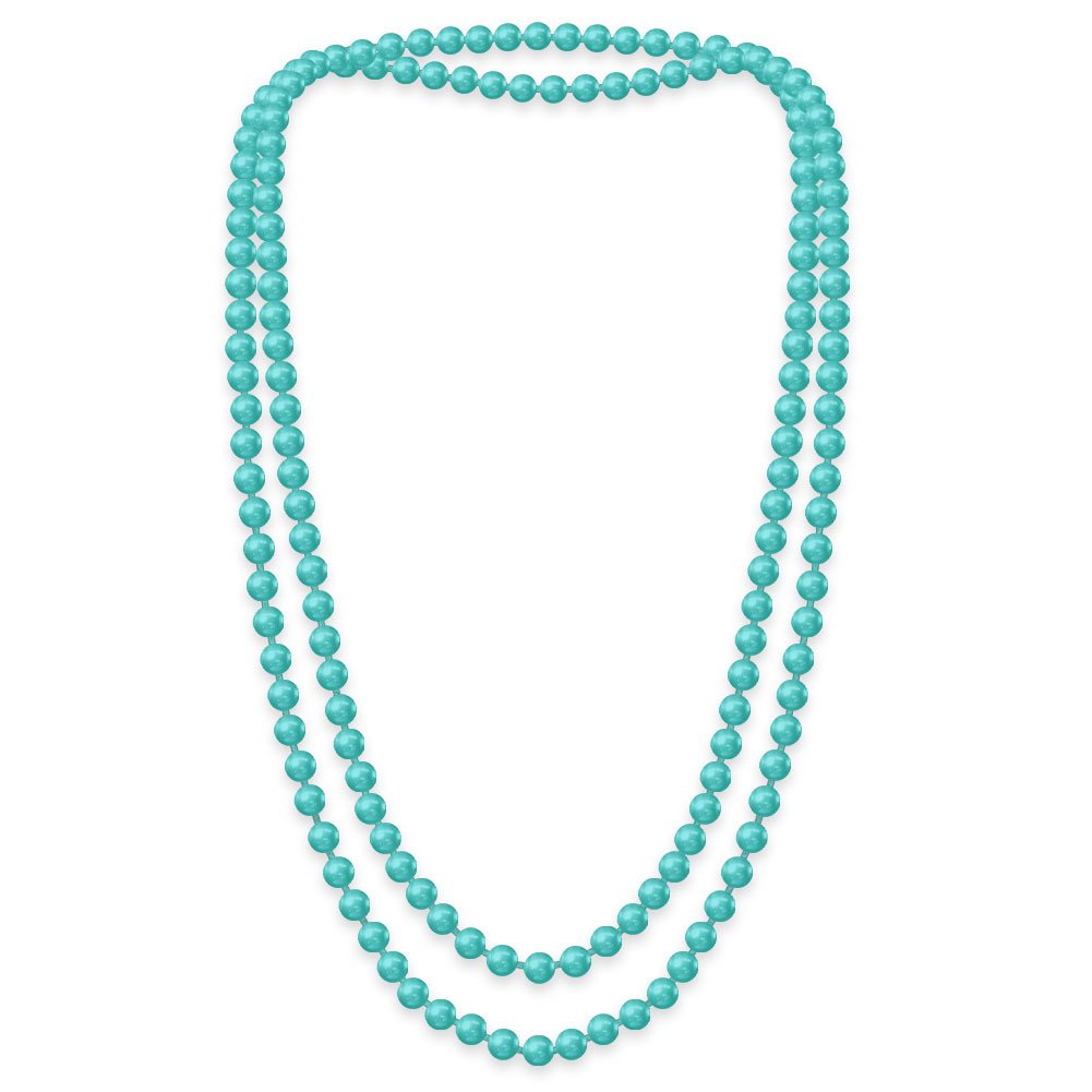 Collier Long Perles Multicolores Soul-Cats® - 148 Cm, Perles 8 Mm, Acrylique | Bijou Bohème, Décontracté