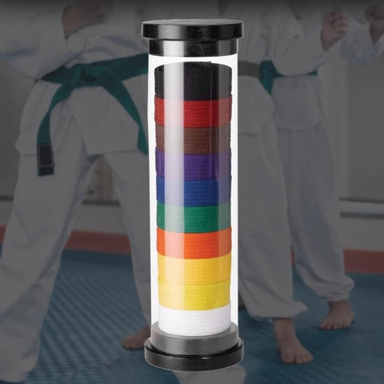 Soporte para Cinturones de Karate para Niños Y Adultos, Ideal para MMA, Taekwondo Y Boxeo.