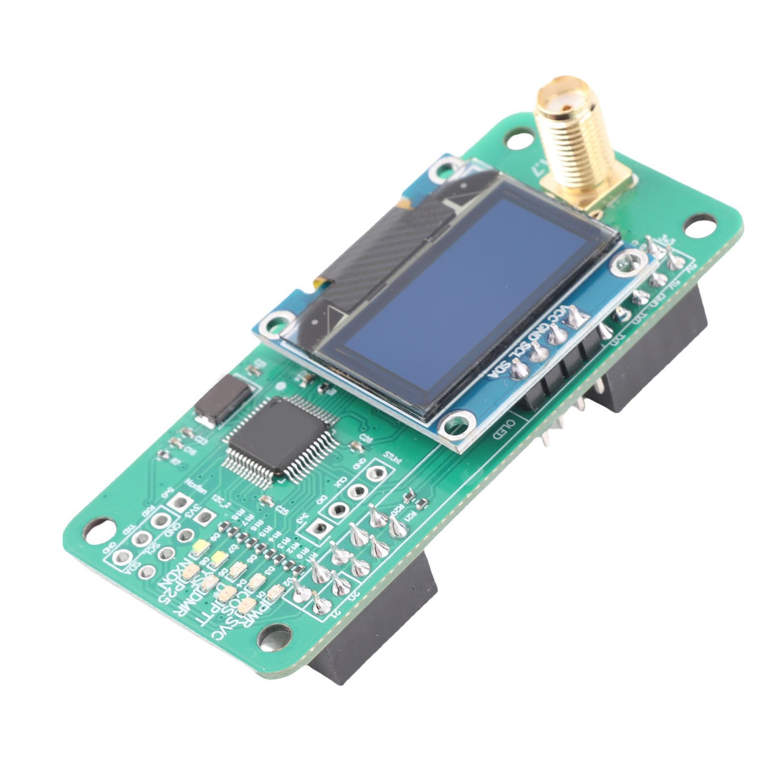 UHF VHF UV MMDVM Hotspot Module Kit SMA Interface LED Affichage