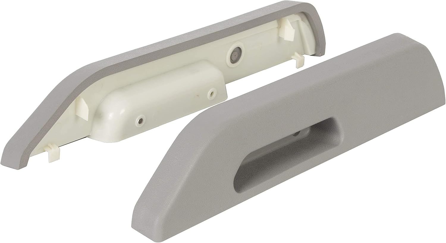 HECASA Grey Door Armrest Compatible with 1988-1994 Chevrolet GMC C/K Series Replace for 15627855 15627856 Front Pair