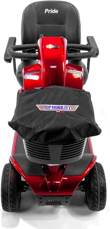Victory 10.2 Red Pride Mobility 4-Wheel Electric Scooter S7102 + Front Basket Bag Victory 10.2 Red Pride Mobility 4-Wheel Electric Scooter S7102 + Front Basket Bag