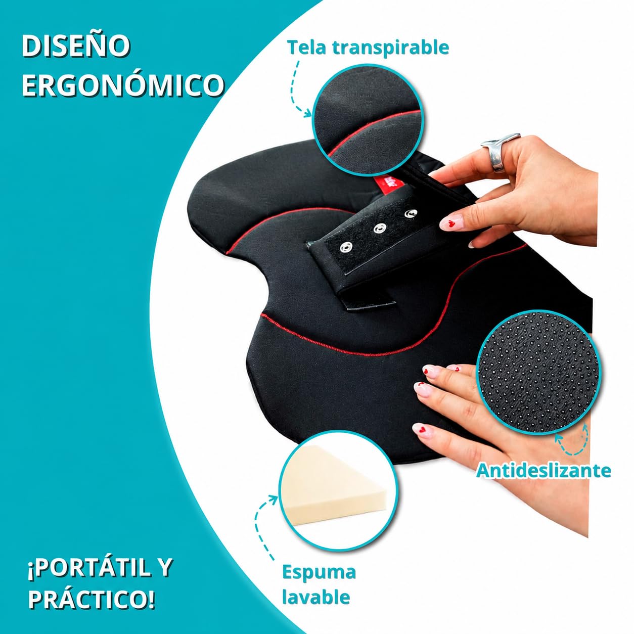 BABY SAFE pas bezpieczeństwa w ciąży pas bezpieczeństwa obowiązkowy pas ciążowy regulowany na każde siedzenie i samochód ciężarny niezbędny dodatek