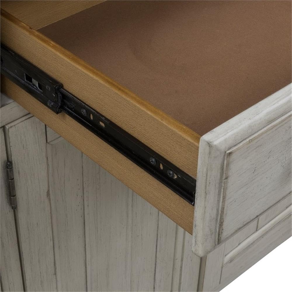 Liberty Furniture Industries Farmhouse Reimagined Server, White