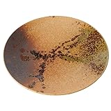 KULINA Speiseteller WABI SABI 28,5 cm, braun, Keramik, by MIJ