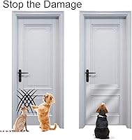 Vista 7 de In hand Protector transparente de arañazos para puerta de mascotas, protege tus muebles, cubierta flexible de lujo resistente