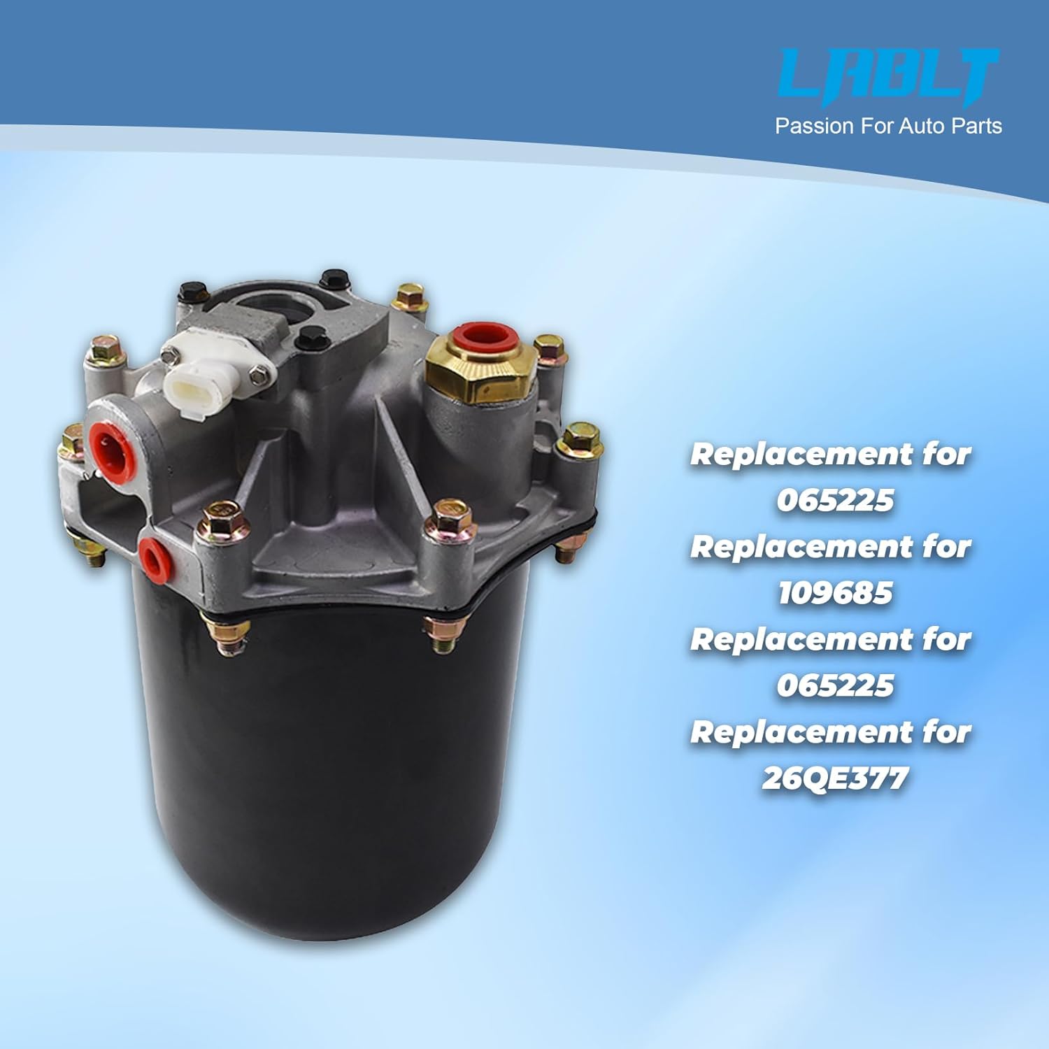 LABLT Air Dryer 12V AD-9 Replacement for Bendix 065225 109685 065225 26QE377