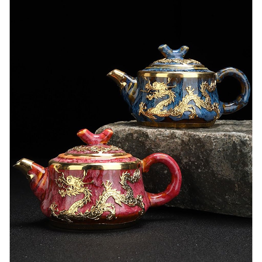Ceramiczny czajniczek do domowego biura Kung Fu zestaw do herbaty czajniczek ceramiczny pojedynczy garnek popołudniowa herbata nauka czajniczek herbata impreza dekoracja dzbanek do herbaty ceramiczny