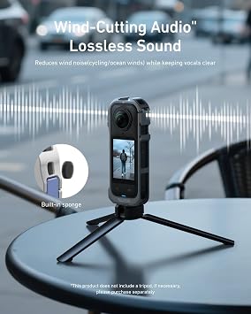 TELESIN Insta360 X5 Utility Metal Frame | Metal Frame for Insta 360 X5 | Protective Frame for Insta360 X5