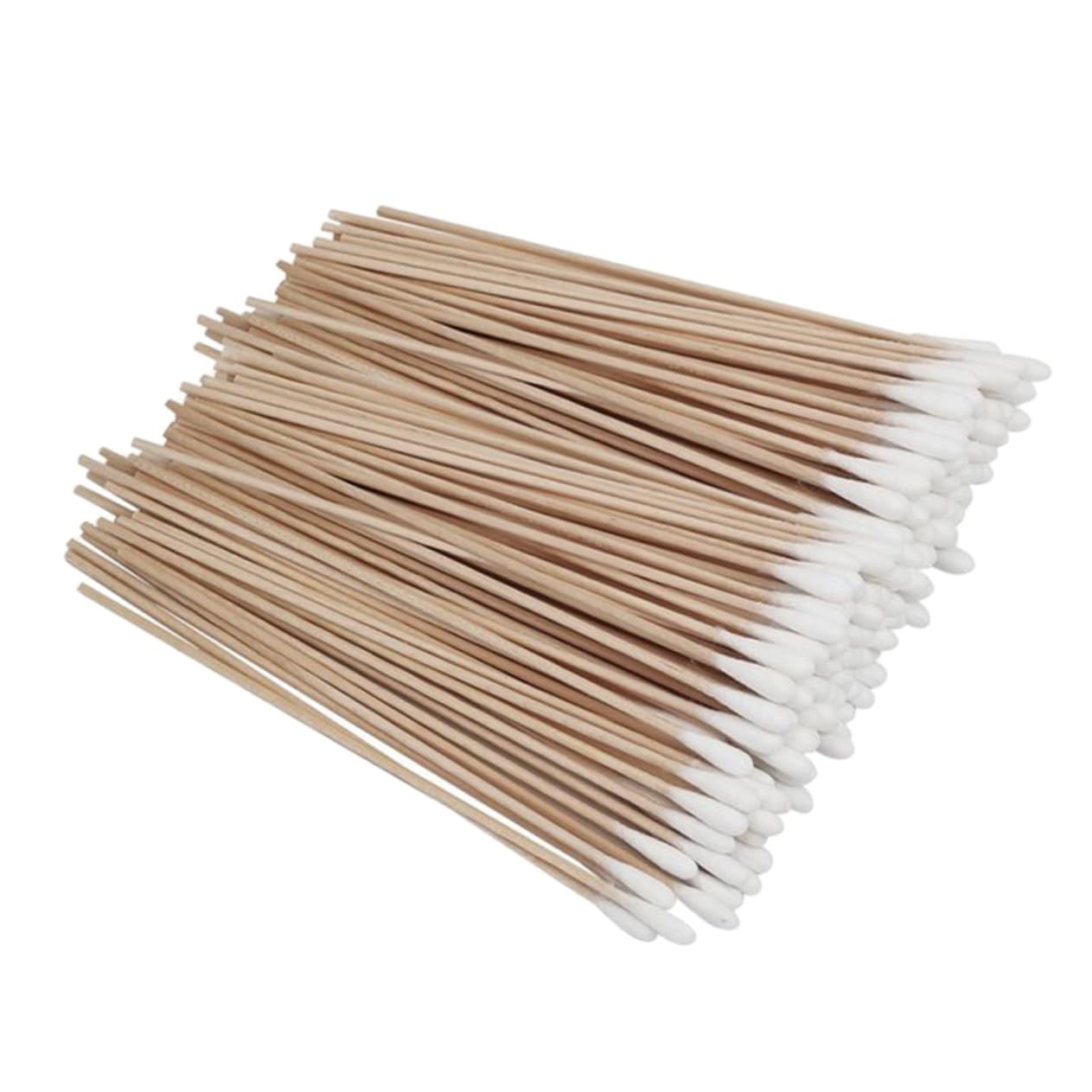 SOESFOUFU 6 Pack Pet Cleaning Swabs Precision Tip Cotton Swabs for Ears 600pcs Single Head Wooden Stick