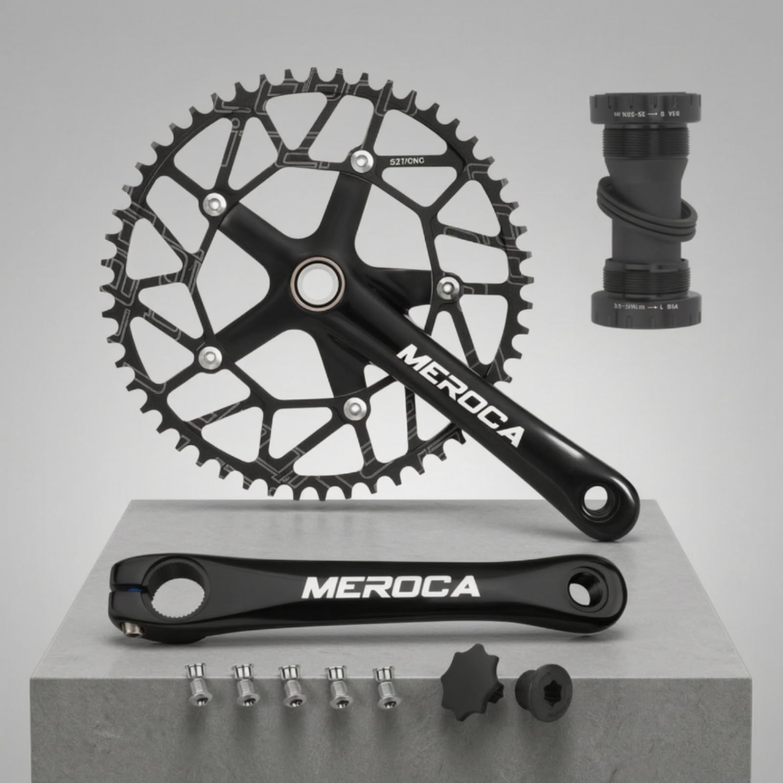 Guarnitura Bici Crank Set Pedivella