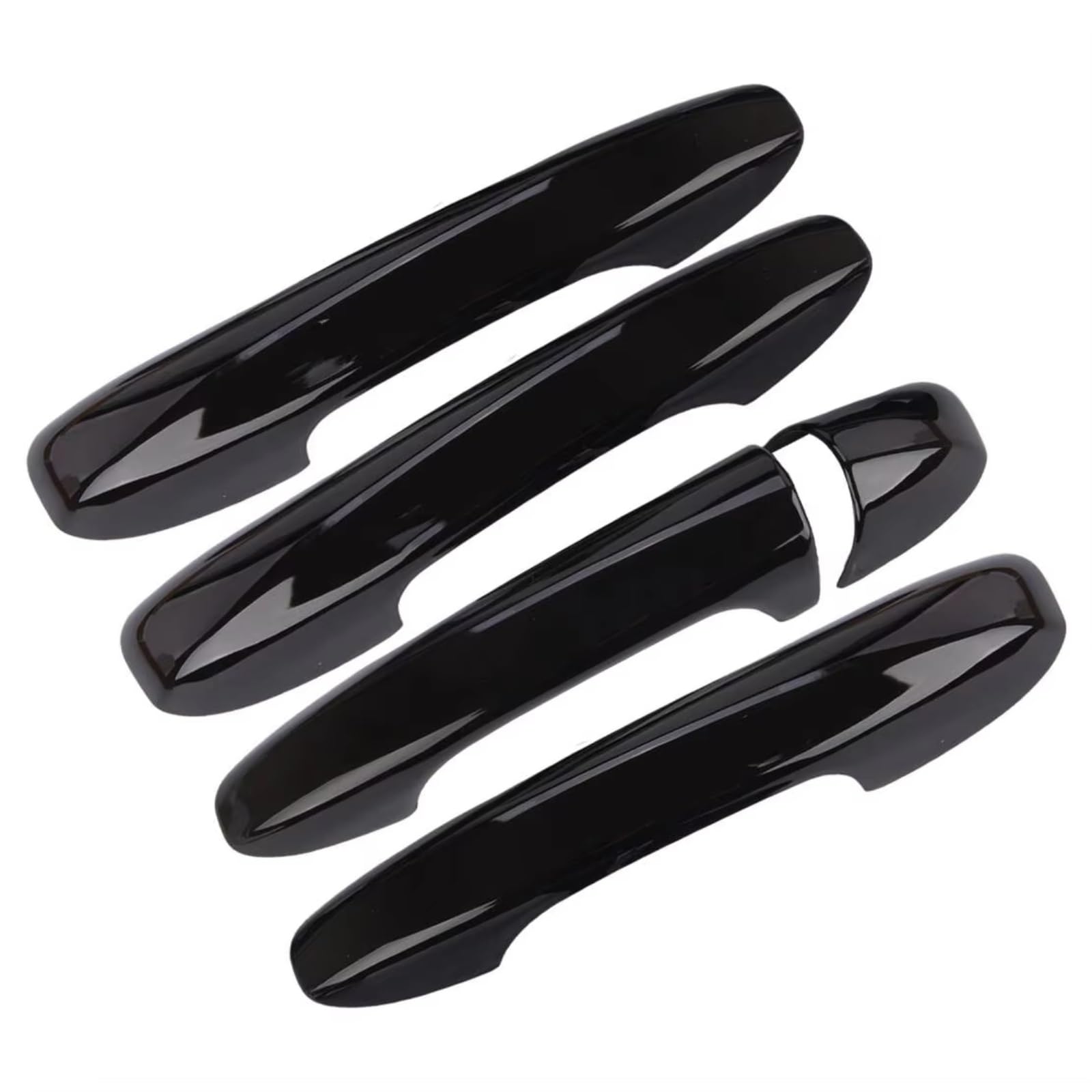 SYWHREV Door Handle Protectors Compatible with Benz for GLE C292 GLC X253 EQC N293 LHD 1 Set Car Exterior Side Door Handle Trim Cover Bezel Cap Accessories