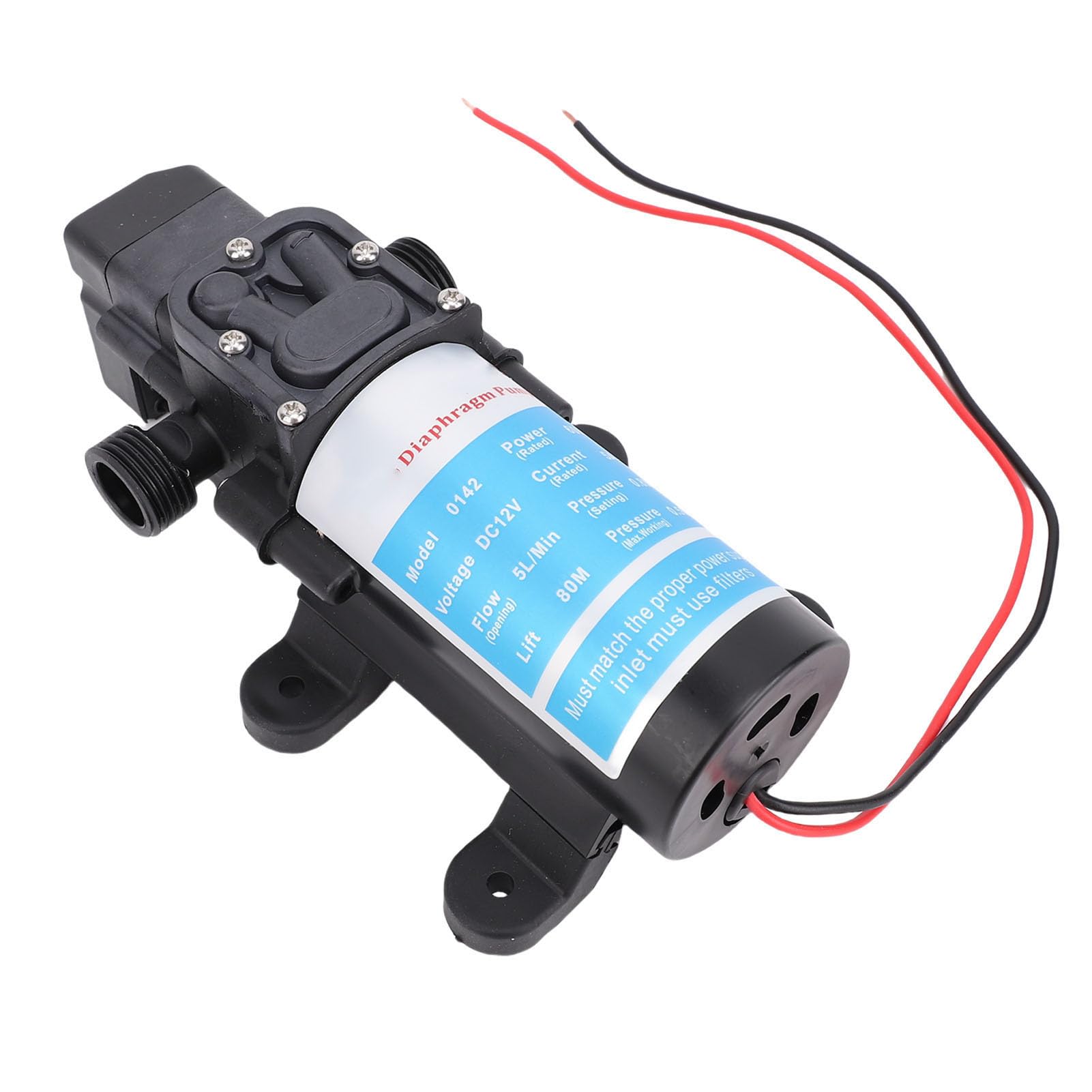 Pompe à micro-membrane résout manque pression eau camping-car 60W