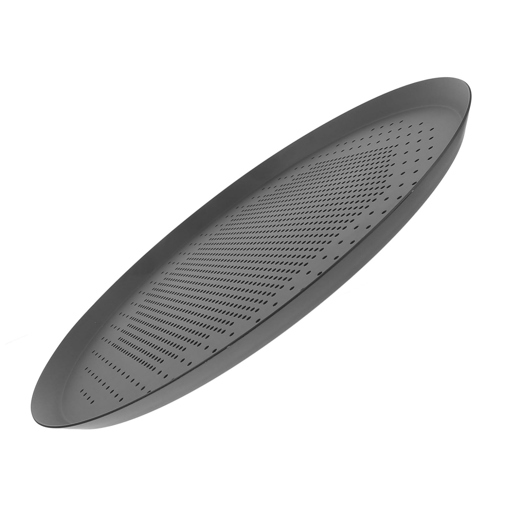 Teglie Forate Circolazione Uniforme del Calore in Lega di Alluminio Rotonde per Pizza e Design a Maglia Fine per Forno Domestico