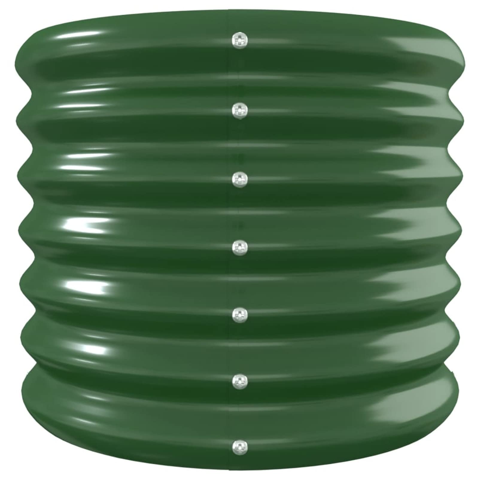 ShGaxin Jardinera, Jardineras Exterior, Macetas Exterior, Huerto Urbano Terraza, Huerto En Casa, Mesa De Cultivo, de Acero con Recubrimiento en Polvo Verde 332x40x36cm
