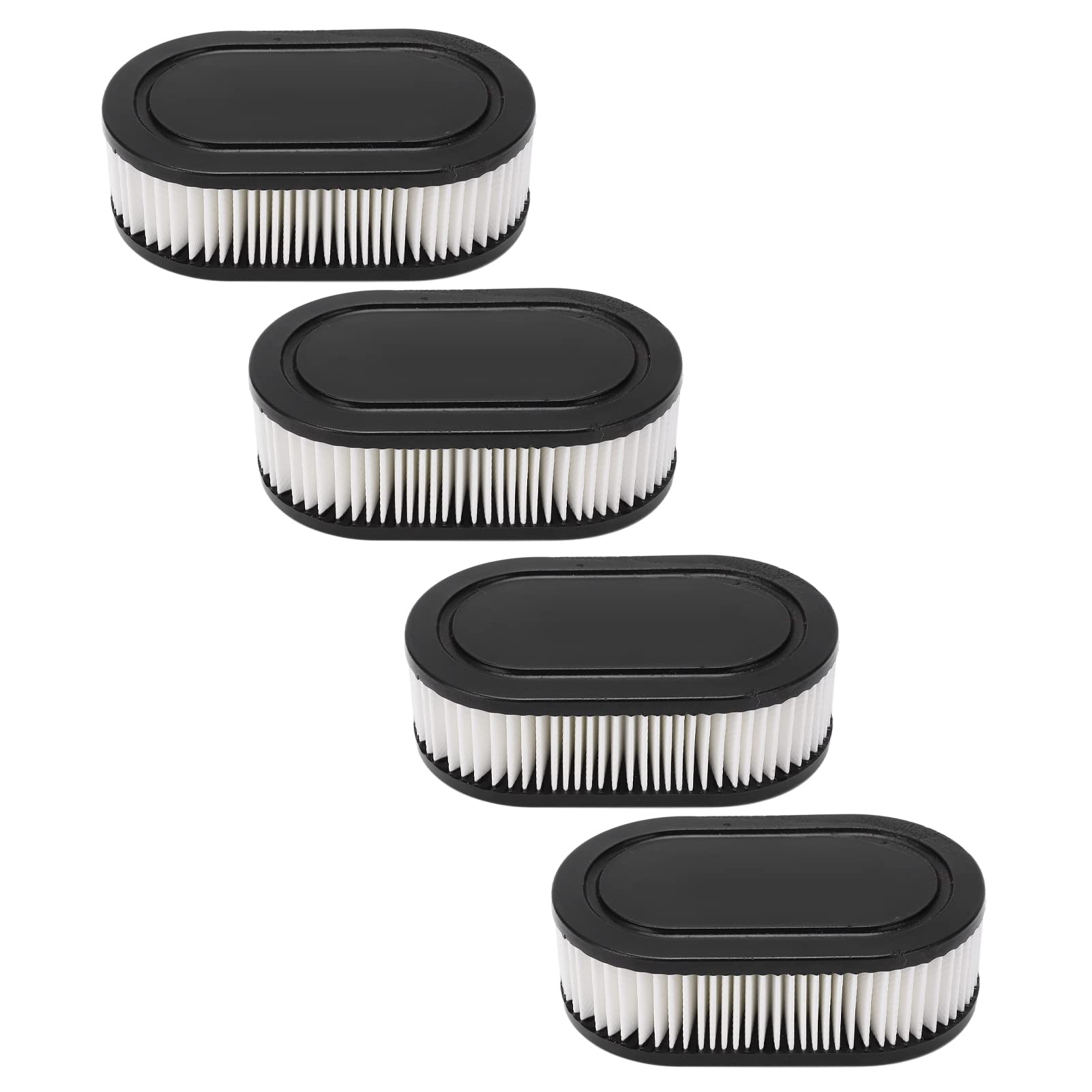 593260 Filtro 'aria, Cartuccia del Filtro 'aria in Gomma per Filtro del Tosaerba 4 Pezzi di Ricambio del Filtro del Tosaerba 798452 593260 per 500EX 550EX