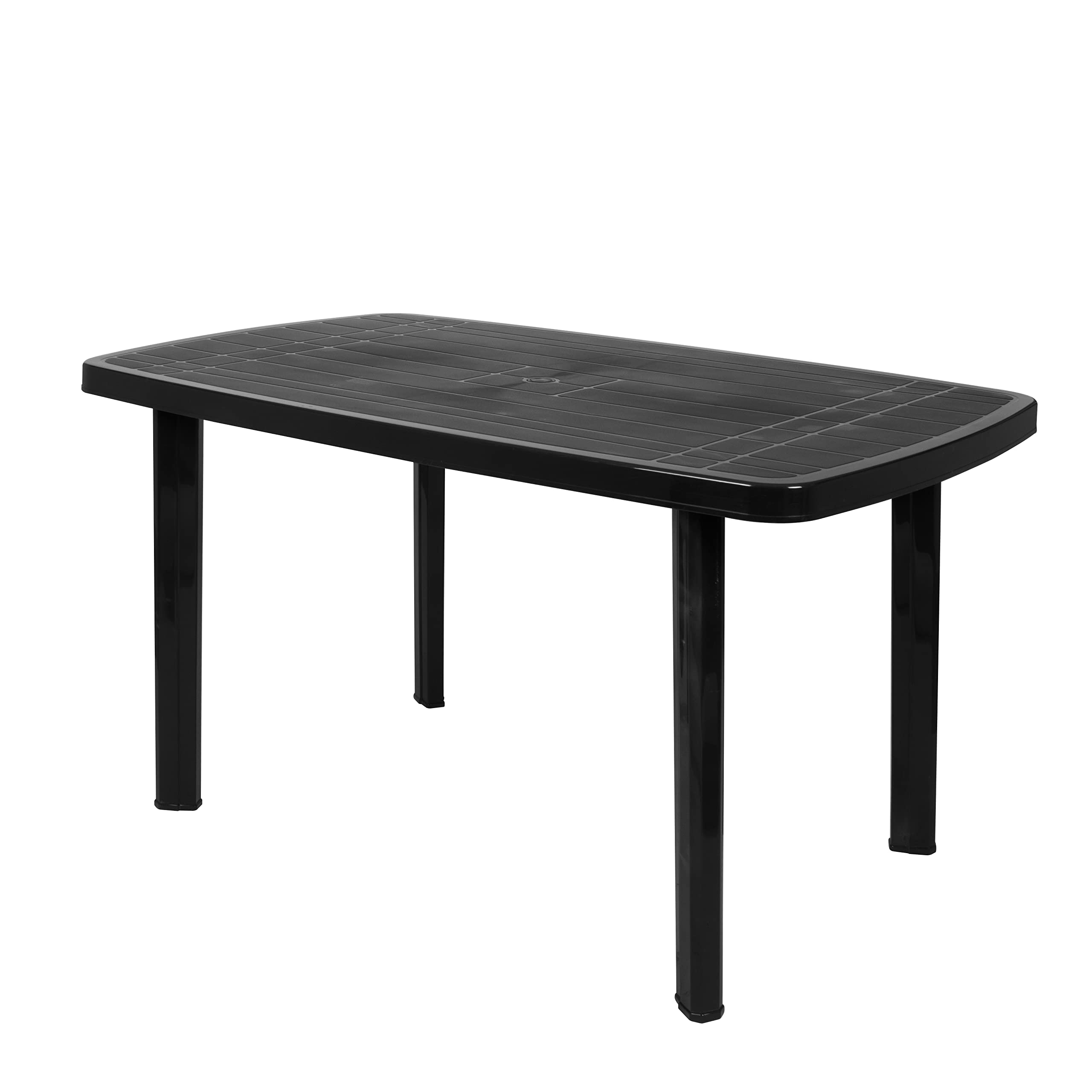 CREVICOSTA QUALITY MARK MARCAS DE CALIDAD - Mesa Rectangular Modelo Viana 137x86x73cm (Antracita)