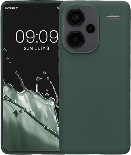 Vista 145 de kwmobile Funda compatible con Xiaomi Redmi Note 11 / Note 11S - Funda protectora de silicona TPU suave y delgada - Azul Báltico Azul (Baltic Blue)