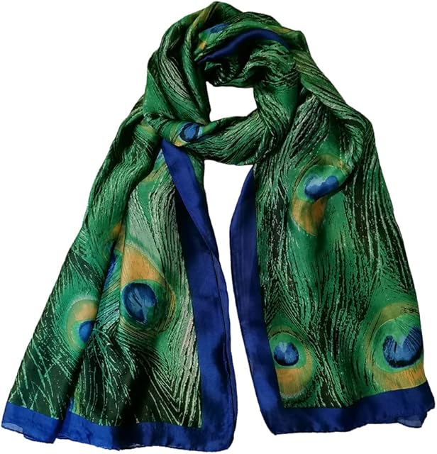 Trillion London® Spring Collection | Silk Scarf For Women's | Ladies Lightweight Scarves | Neck Scarf For Women | Shawls Wraps