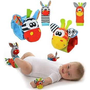lamaze foot and wrist rattles