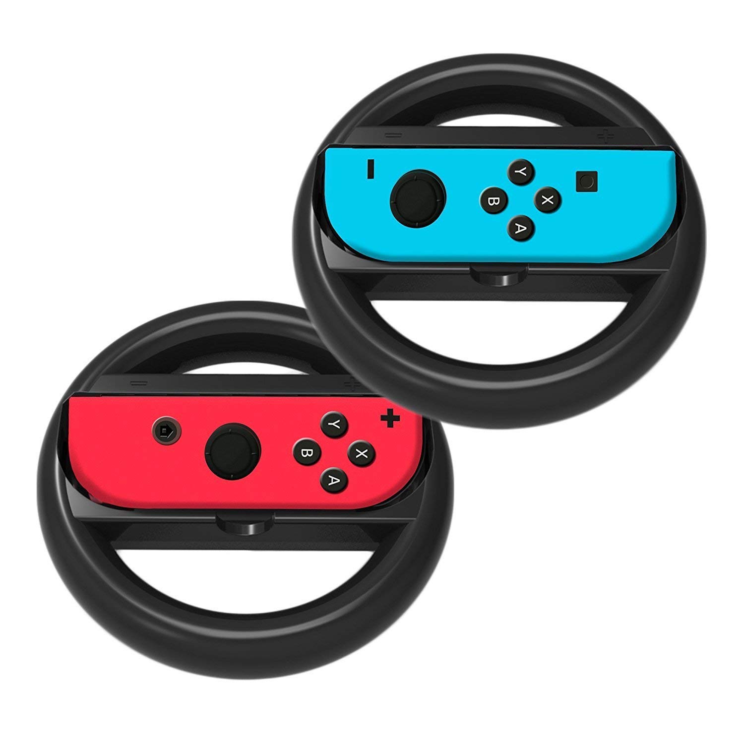 Amazon.co.jp: Joy-Con レーシングステアリングホイール2個セット