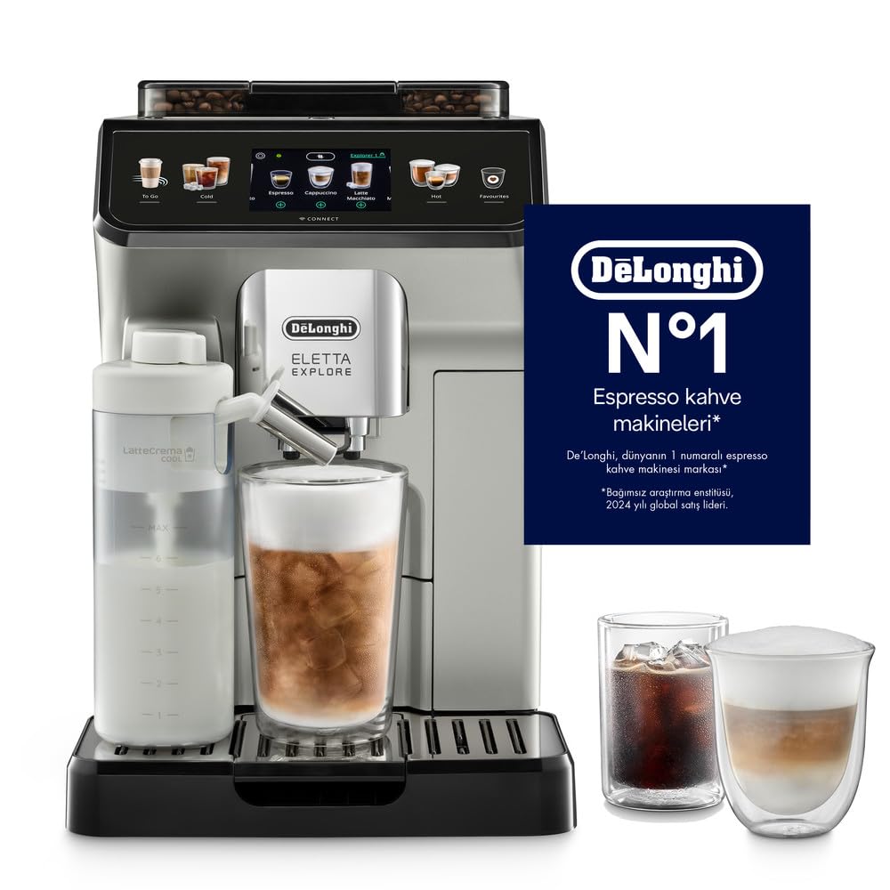 De'Longhi ECAM450.65.S Eletta Explore Cold Brew Tam Otomatik Kahve Makinesi