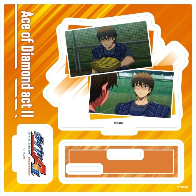 TV Anime A actII Second Season 11 Pattern C [Official Illustration] Acrylic Stand Plate