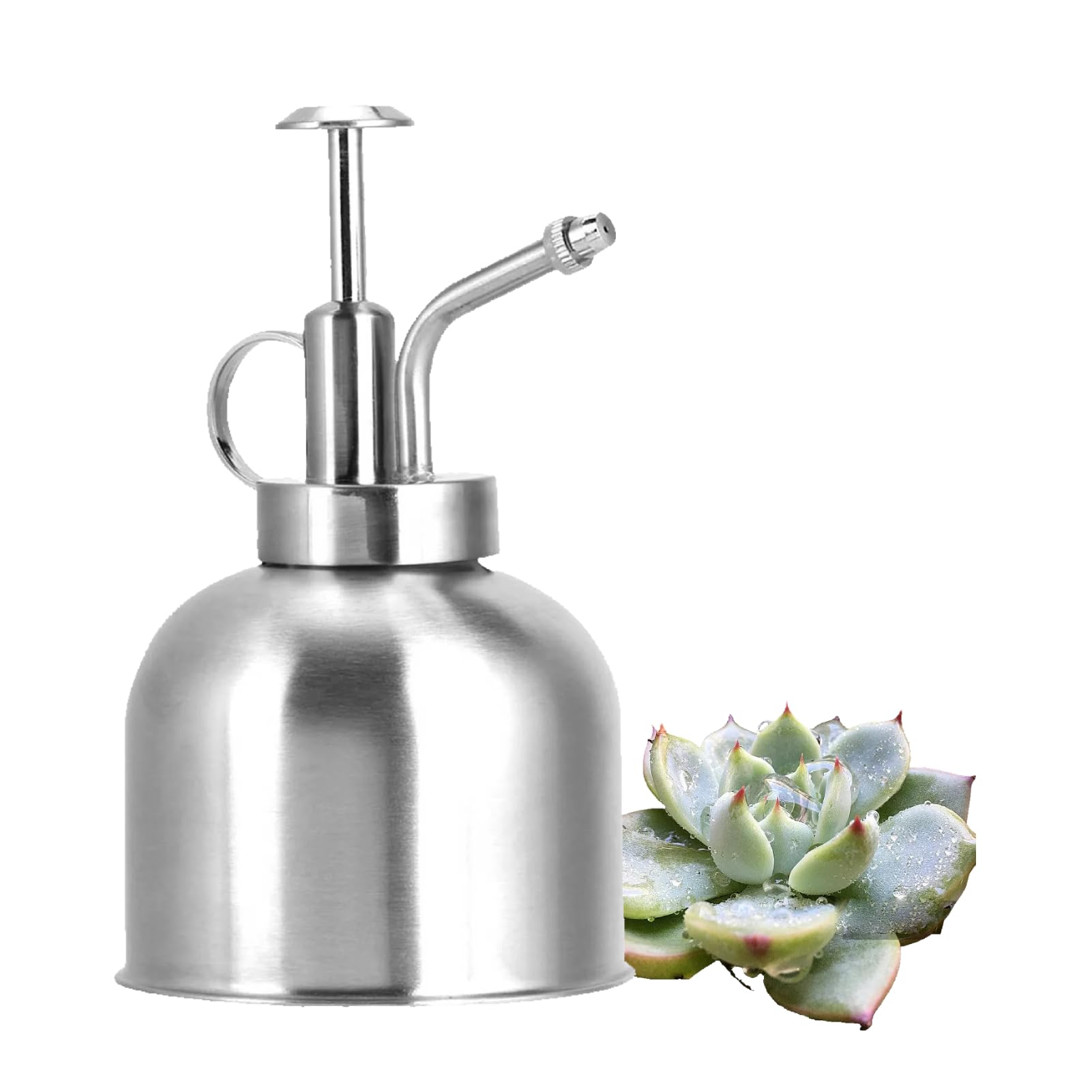 HERCHR Plant Mister,300ml/10Oz Plant Mister Spray Bottle,Ball Plant Mister,Watering Can,Mist Sprayer,Small Watering Can Spray Bottle Fine Mist Sprayer Garden Plant Pot for Office Bonsai Succulent