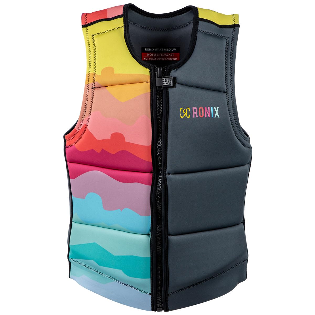 Ronix Coral - Women's CE Approved Impact Vest - Rainbow Hills