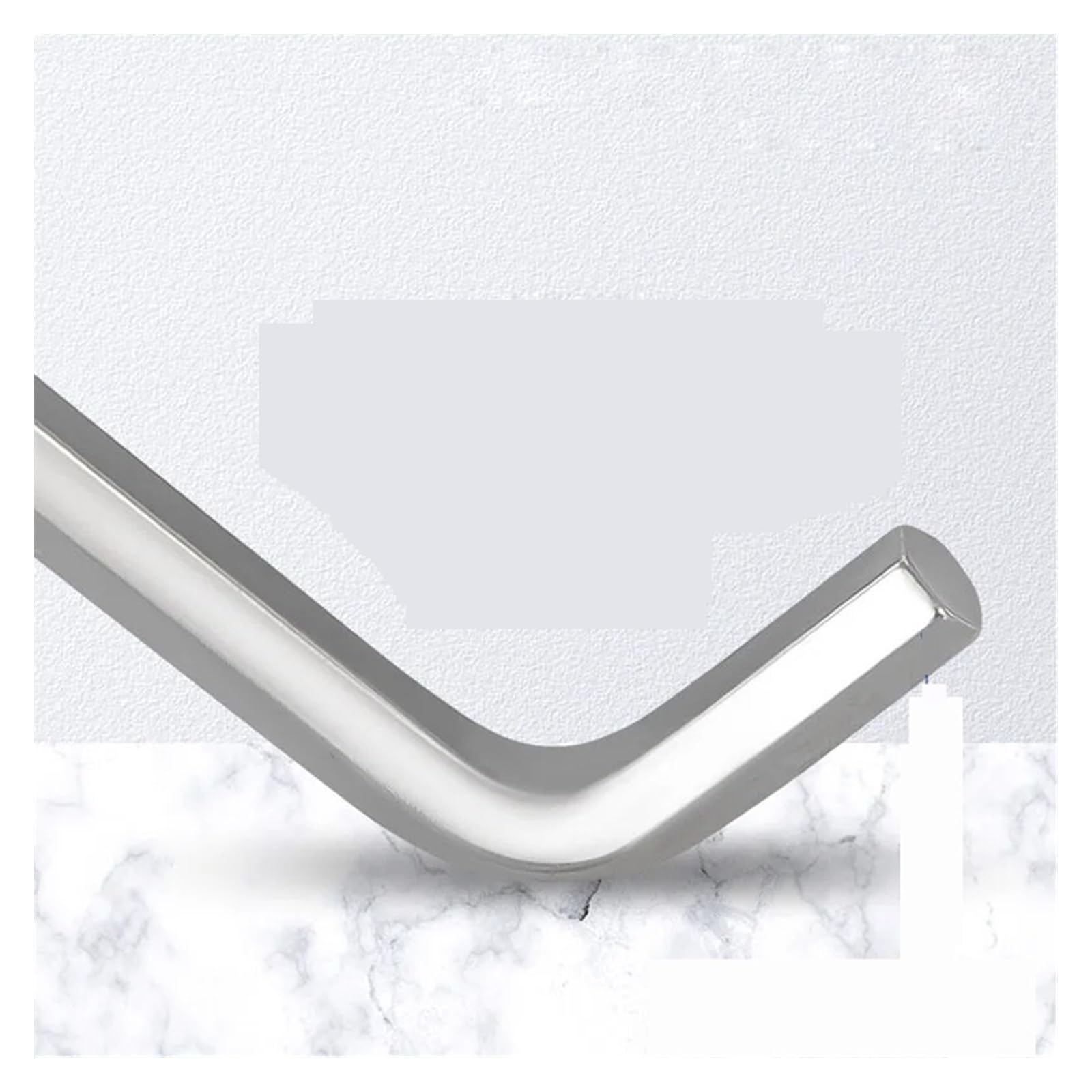 Llave Llave Hexagonal chapada en níquel Pesado, Llave Allen Hexagonal de 22/19/17/16/14/12mm, Modelo Grande, Broca de Llave Allen Profesional de Alto Torque (Size : 22mm-1pcs)