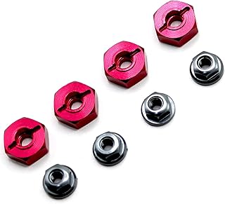 Mesimsple Alloy MN86 Wheel Hex Hub Set 12MM for 1/12 MN86K MN86KS MN86 MN86S Wheel Nuts Upgrades Parts