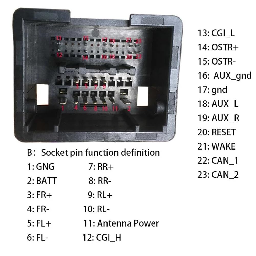 16Pin Car for Audio Wiring Harness for Audio Power Cord with Canbus Box for Chevrolet Cruze Aveo Malibu TRAX 2009