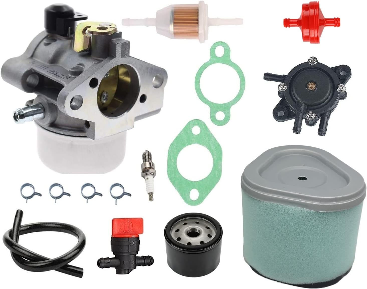 MDAIRCCarburetor Carb & Gasket Fits for Kohler AM125355 LT133 LT150 LT155 LTR155 GS30 CV12.5 CV13S CV13T CV14 CV14S CV15S