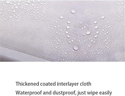 Miniatura 5 de KYUSAR Zapatero organizador de zapatos de 3 niveles con cubierta a prueba de polvo, estante de zapatos, organizador de zapatos para armario,