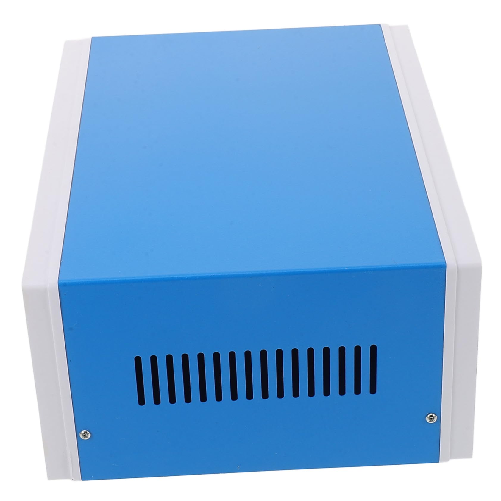 Hemobllo Scatola di Derivazione in Metallo Blu in Ferro 110x250x190mm per Progetti Elettronici Protezione Live e Viti Inclusi per Dispositivi di Misura