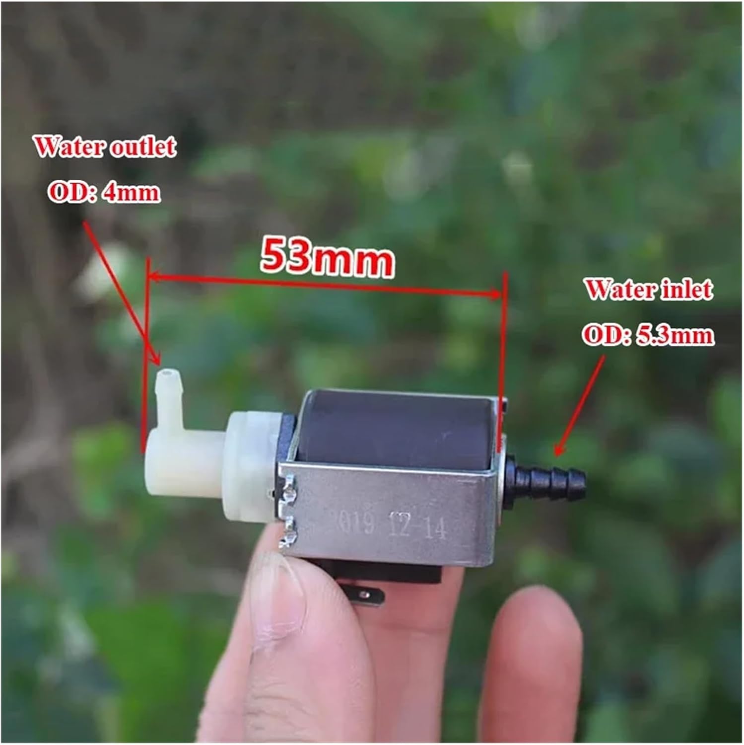 SPE 9W AC 220V-240V Plunger Water Suction Pump, Electromagnetic Pump, Compatible For Handheld Irons Steam Mop Garment Steamer Coffee