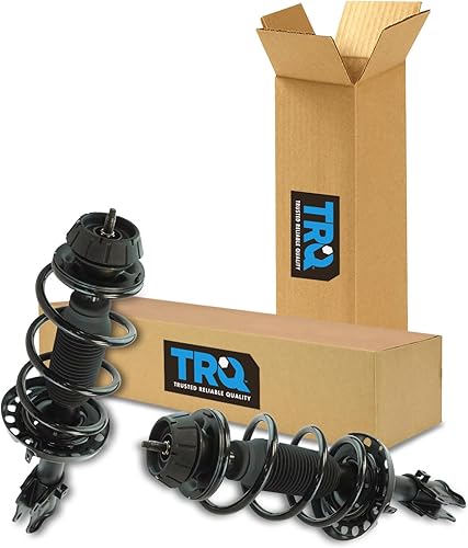 Miniatura 150 de TRQ - Conjunto de puntal delantero y resorte helicoidal (lados del conductor y del pasajero), para auto