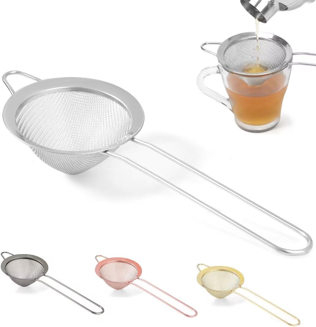 CUNSENR Premium Fine Mesh Tea Strainer Stainless Steel