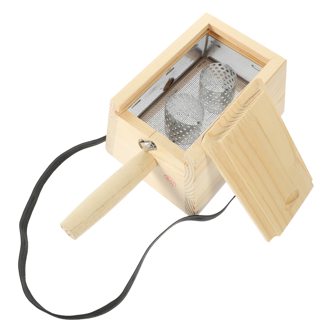 HEMOTON Caja De Moxibustión De Madera Vintage 6.69X5.11X3.74In Multifuncional para Moxa Artemisa Sin Humo Masajeador Corporal Relajante En Espalda Cuello Y Vientre